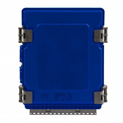 Caixa de Terminação Óptica para Poste DPR - 8 assinantes | CTO-P DPR 8 - Azul Escuro