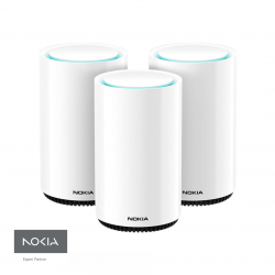 Beacon 3 Nokia - Wi-Fi Mesh - Pacote com 3 unidades