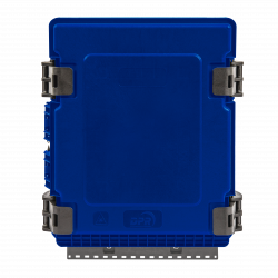 Caixa de Terminação Óptica para Poste DPR - 8 assinantes | CTO-P DPR 8 - Azul Escuro