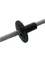 Bucha de Acabamento Para Cabo Coaxial Rg6/59 - Preta