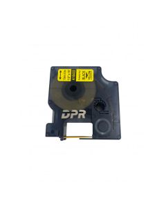 Fita Adesiva de Pvc Para Impressora Portátil - Amarelo 24mmx5,5mt