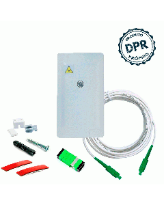 Kit Pto Apc | Ponto de Terminação Óptica Padrão Com Cordão Apc