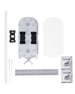 Kit de Bandeja Ceo 24 Fibras | Kit de Bandeja Para Caixa de Emenda Óptica Dpr