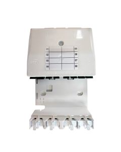 Ctroi Ct | Caixa Terminação Rede Óptica Interna Dpr Conectorizada Com Splitter Apc 1:8