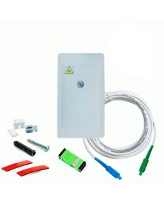 Kit Pto Apc/upc | Ponto de Terminação Óptica Compacto Com Cordão Apc/upc