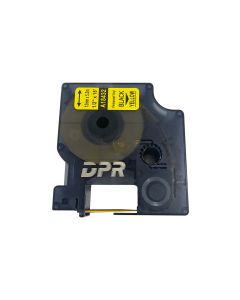 Fita Adesiva Para Impressora Dymo 19mm | Amarelo