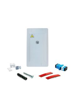 Pto Compacto | Ponto de Terminação Óptica Dpr Compacto Com Adaptador Sc/upc e Kit de Fixação